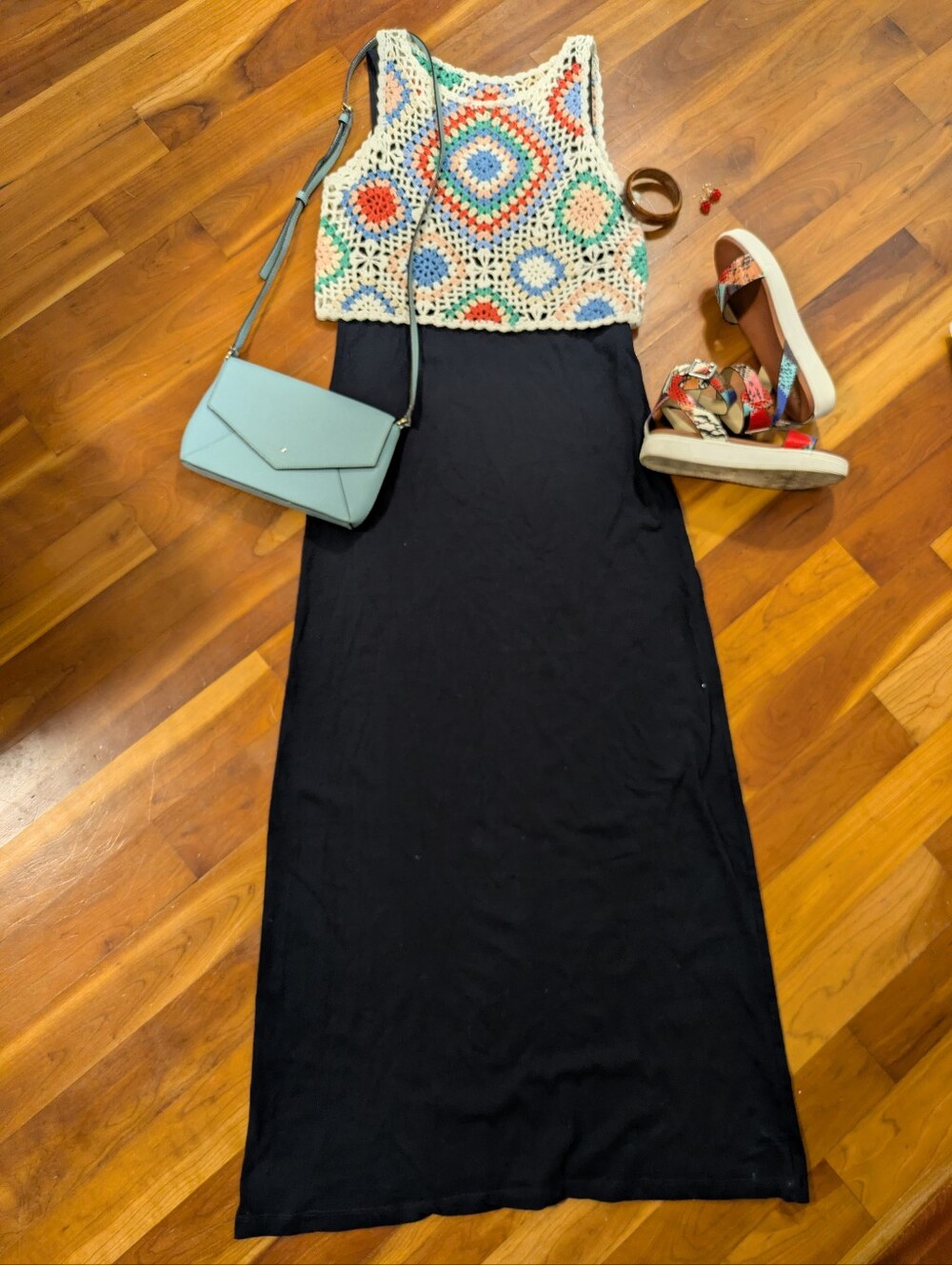 Classic Navy Women's Maxi Dress